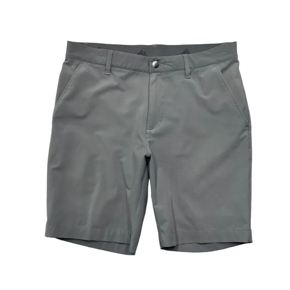 Adidas Golf Shorts‎ Men's 30 Gray Athletic Performance Stretch Summer Casual